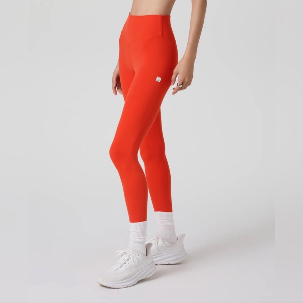 Vuori AllTheForm Leggings in Orange/Red